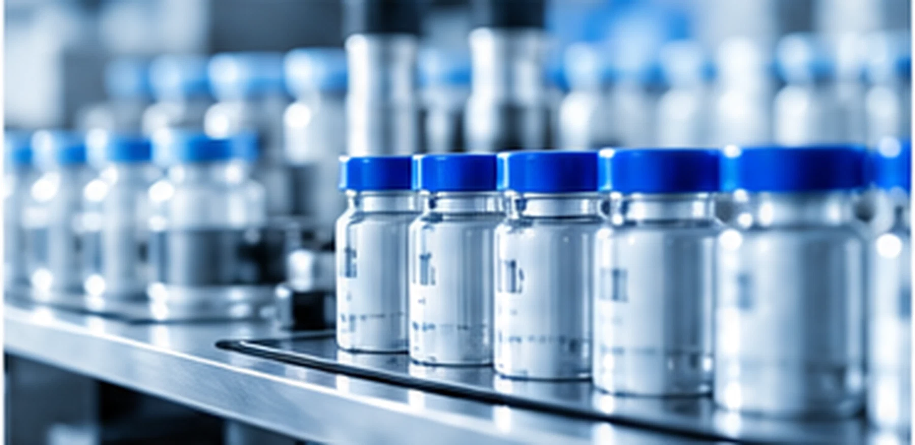 Vials prepared for contract supply programs